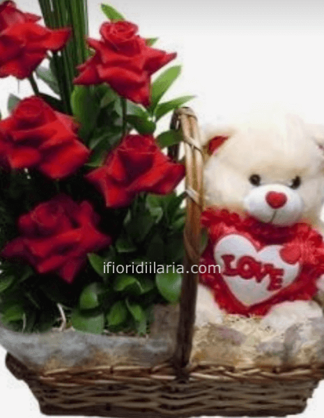 Rose e peluche 