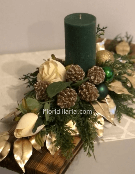 Centrotavola evergreen
