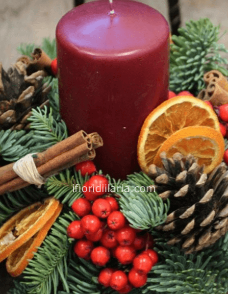 Centrotavola arancia cannella