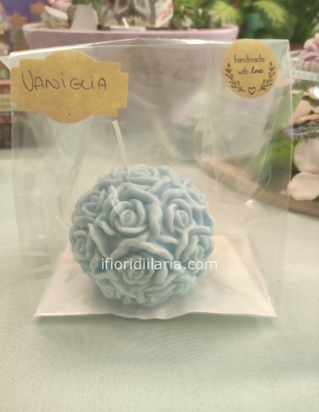 Candela sfera rose